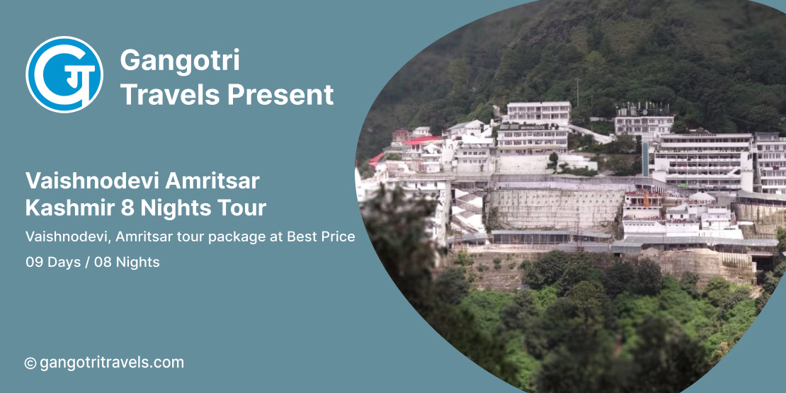 Explore The Beauty Of Kashmir: Amritsar, Vaishno Devi, And Kashmir Tour Package-9 Days/8 Nights