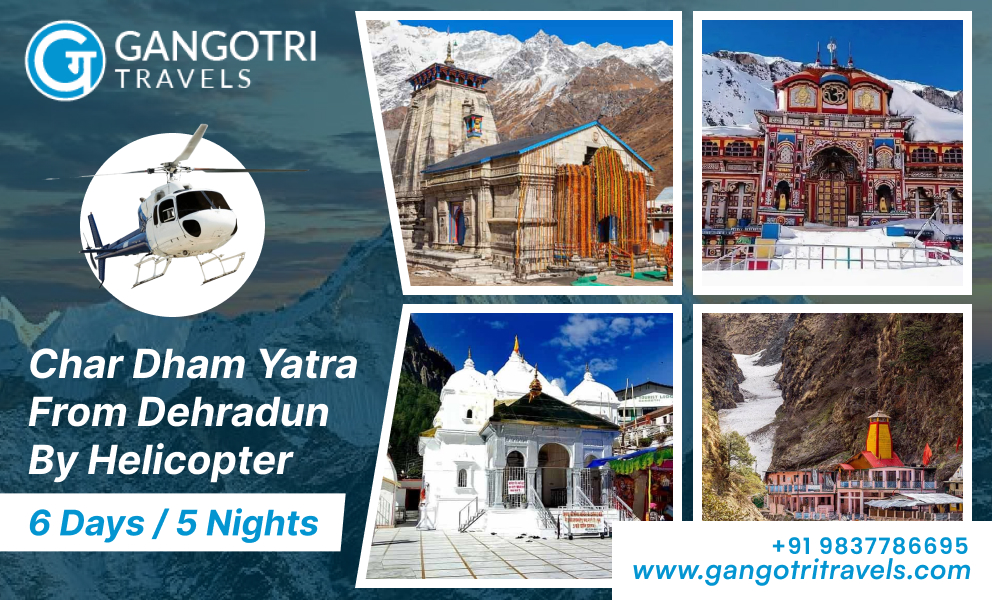 6 Days/5 Nights Char Dham Yatra From Dehradun By Helicopter
