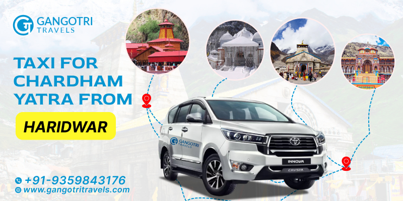Taxi for Chardham Yatra from Haridwar